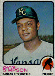 1973 Topps Baseball Cards      428     Wayne Simpson